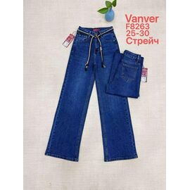 Фотография Джинсы женские F8263 blue р.25-30 "Vanver" недорого оптом от прямого поставщика