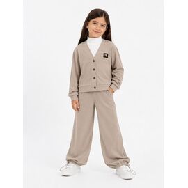 Фотография Костюм детский спортивный на девочку 8619 beige р.122-146 "Moda school" недорого оптом от прямого поставщика