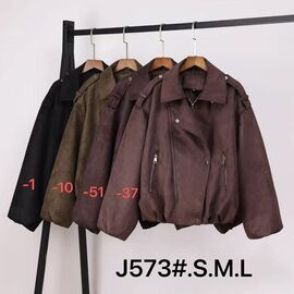 Куртка жіноча демісезонна J573-10 khaki р.S-L "Yafeier" недорого оптом від прямого постачальника