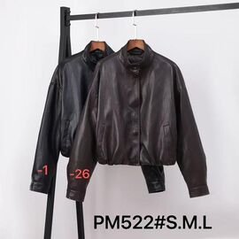 Куртка жіноча демісезонна PM522-1 black р.S-L "Yafeier" недорого оптом від прямого постачальника