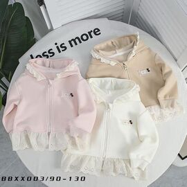 Фотография Кофта детская на девочку 003 beige р.2-6 "Фунтик" недорого оптом от прямого поставщика