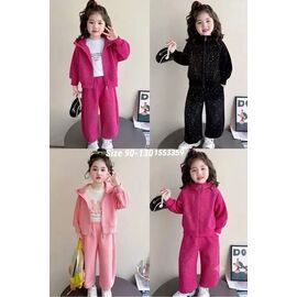 Фотография Костюм детский спортивный на девочку 1553359 l.pink р.3-7 "Фунтик" недорого оптом от прямого поставщика