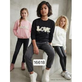 Фотография Свитер детский на девочку 16618 pink р.6-9 "Фунтик" недорого оптом от прямого поставщика