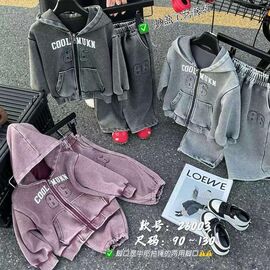 Фотография Костюм детский спортивный на девочку 26003 d.grey р.3-7 "Фунтик" недорого оптом от прямого поставщика