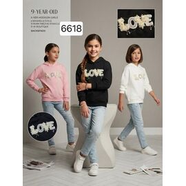 Фотография Батник детский на девочку 6618 white р.6-9 "Фунтик" недорого оптом от прямого поставщика