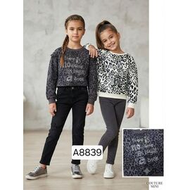 Фотография Свитер детский на девочку A8839 milk р.5-9 "Фунтик" недорого оптом от прямого поставщика