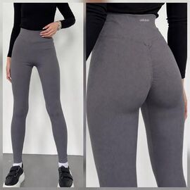 Фотография Лосины женские 5275 grey р.S-XL "VICTORY" недорого оптом от прямого поставщика