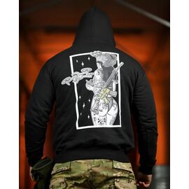 Худи чоловічий 1456 black р.M-3XL "Madoka" недорого оптом від прямого постачальника
