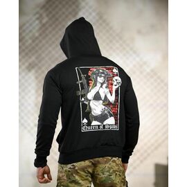 Худи чоловічий 1458 black р.M-3XL "Madoka" недорого оптом від прямого постачальника