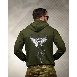 Худи чоловічий 1460 khaki р.M-3XL "Madoka" недорого оптом від прямого постачальника