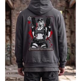 Худи чоловічий 1466 grey р.M-3XL "Madoka" недорого оптом від прямого постачальника