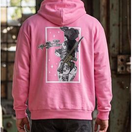 Худи чоловічий 1479 pink р.M-3XL "Madoka" недорого оптом від прямого постачальника