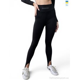 Лосінси жіночі Весна/осінь 53651BA чорний (4 шт. р.сіткаS-XL) "Sport style" недорого оптом від прямого постачальника