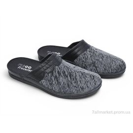 Тапки чоловічі домашні Весна/осінь 95220359 сірий (6 пар р.41-46) "Rai shoes" недорого оптом від прямого постачальника