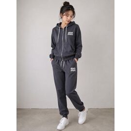 Костюм спортивний жіночий теплий SV3549 grey р.44-52 "WHITE" недорого оптом від прямого постачальника