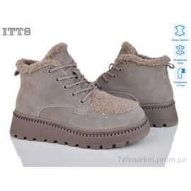 Черевики жіночі стильні Зима 8216C (6 пар р.36-41) "ITTS" недорого оптом від прямого постачальника