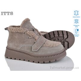 Черевики жіночі стильні Зима 8218C (6 пар р.36-41) "ITTS" недорого оптом від прямого постачальника