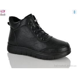 Черевики жіночі стильні Весна/осінь YK4130 black (8 пар р.36-41) "Gukkcr" недорого оптом від прямого постачальника