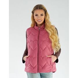 Жилетка жіноча bn (99624) pink р.2XL-6XL "Obuv OK2" недорого оптом від прямого постачальника