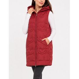 Жилетка жіноча 808 (99631) red р.2XL-6XL "Obuv OK2" недорого оптом від прямого постачальника