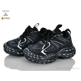 Кросівки дитячі модні Весна/осінь ABC8665-56 black (7 пар р.31-37) "Clibee-Doremi" недорого оптом від прямого постачальника
