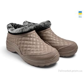 Калоші жіночі Зима Б03 коричневий (12 пар р.37-42) "Rai shoes" недорого оптом від прямого постачальника