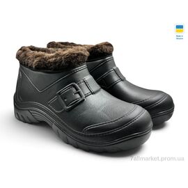 Фотография Галоши мужские зима Б22 чорний (12 пар р.41-45) "Rai shoes" недорого оптом от прямого поставщика