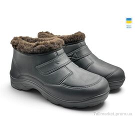 Фотография Галоши мужские зима Б02 чорний (12 пар р.41-45) "Rai shoes" недорого оптом от прямого поставщика