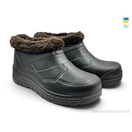 Фотография Галоши мужские зима Б12 чорний (12 пар р.41-45) "Rai shoes" недорого оптом от прямого поставщика