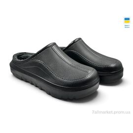 Фотография Сабо мужские зима С123 чорний (6 пар р.41-45) "Rai shoes" недорого оптом от прямого поставщика