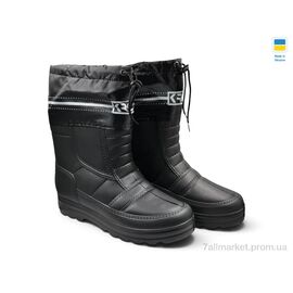Чоботи з піни чоловічі Зима Б01 чорний (12 пар р.41-45) "Rai shoes" недорого оптом від прямого постачальника