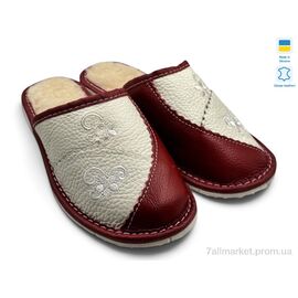 Тапки жіночі для будинку Зима Тапмал 001 бордовий (6 пар р.36-41) "Rai shoes" недорого оптом від прямого постачальника