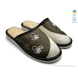 Тапки жіночі для будинку Зима Тапмал 001 шоколад (6 пар р.36-41) "Rai shoes" недорого оптом від прямого постачальника