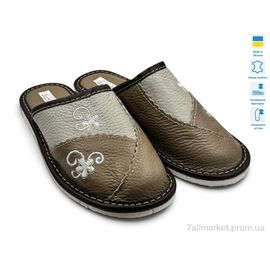 Тапки жіночі для будинку Весна/осінь Тапмал 002 хаки (6 пар р.36-41) "Rai shoes" недорого оптом від прямого постачальника