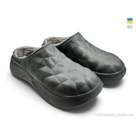 Фотография Сабо мужские зима 803 т.сірий (8 пар р.41-46) "Rai shoes" недорого оптом от прямого поставщика
