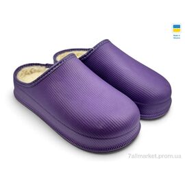 Сабо для жінок літні Зима 600 фіолетовий (8 пар р.36-41) "Rai shoes" недорого оптом від прямого постачальника