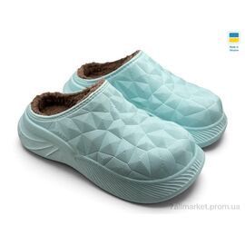 Сабо для жінок літні Зима 603 мята (8 пар р.36-41) "Rai shoes" недорого оптом від прямого постачальника