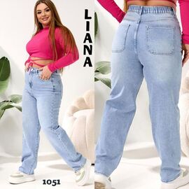 Фотография Джинсы женские 1051 l.blue р.30-36 "Beki" недорого оптом от прямого поставщика