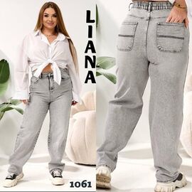 Фотография Джинсы женские 1061 l.grey р.32-42 "Beki" недорого оптом от прямого поставщика