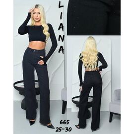 Фотография Джинсы женские 665 black р.25-30 "Beki" недорого оптом от прямого поставщика