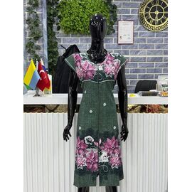 Халат жіночий 6068 green р.50-56 "Cotpark" недорого оптом від прямого постачальника