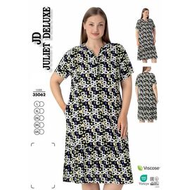 Сукня літня жіноча 35062 white р.L-4XL "Cotpark" недорого оптом від прямого постачальника