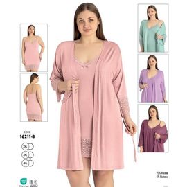 Комплект жіночий 16211B mint р.2XL-4XL "Cotpark" недорого оптом від прямого постачальника