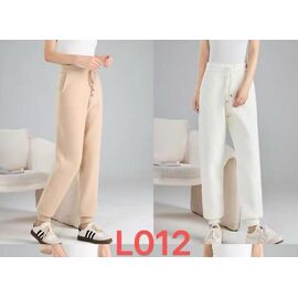Штани спортивні жіночі L012 beige р.M-XL "Estima" недорого оптом від прямого постачальника