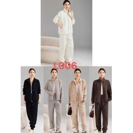 Костюм спортивний жіночий теплий L006 beige р.52-56 "Estima" недорого оптом від прямого постачальника