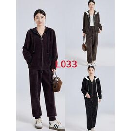 Костюм спортивний жіночий теплий L033 brown р.52-56 "Estima" недорого оптом від прямого постачальника