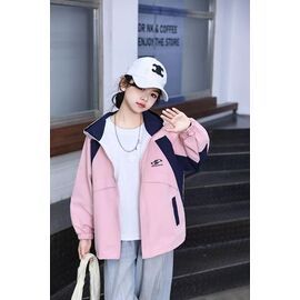 Фотография Куртка детская демисезонная на девочку 8127 pink р.8-12 "Flong" недорого оптом от прямого поставщика