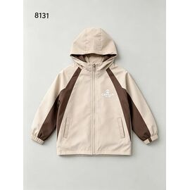Фотография Куртка детская демисезонная на мальчика 8131 beige р.7-11 "Flong" недорого оптом от прямого поставщика