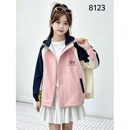 Фотография Куртка детская демисезонная на девочку 8123 pink р.7-11 "Flong" недорого оптом от прямого поставщика