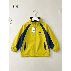 Фотография Куртка детская демисезонная на мальчика 8135 yellow р.8-12 "Flong" недорого оптом от прямого поставщика